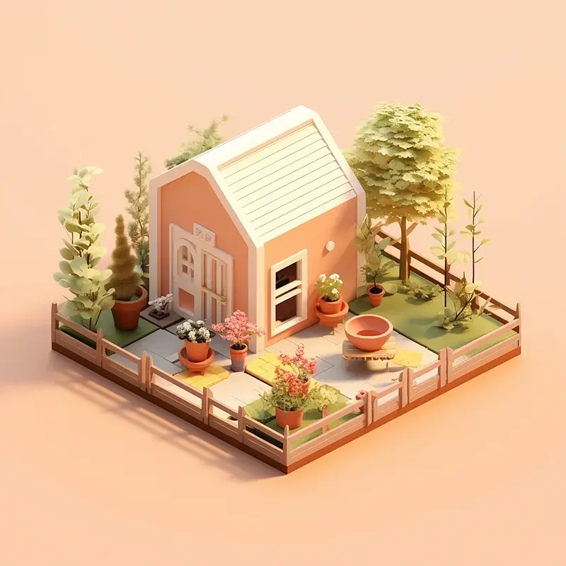 Isometric House